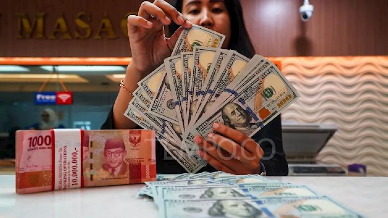 Rupiah Menutup Melemah ke Posisi Rp16.448 per Dolar AS