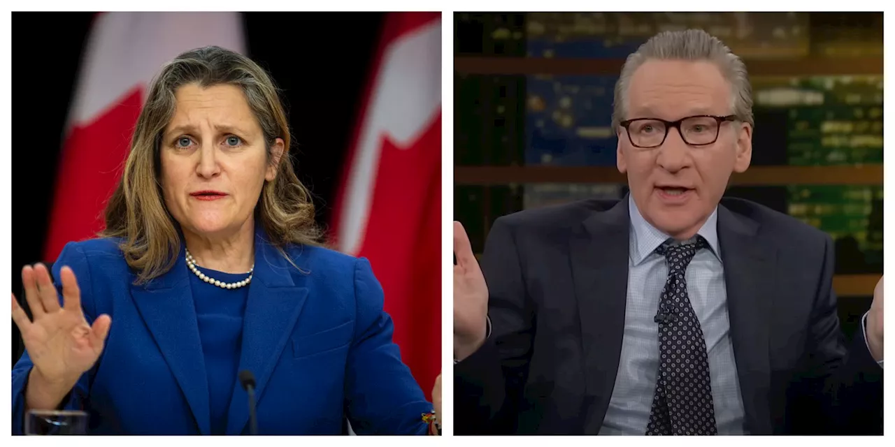 Bill Maher warns Trump to ‘watch out’ for Freeland