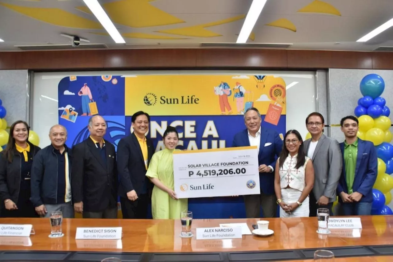 Sun Life Macaulay Club donates P4.5M to Sarangani last-mile schools