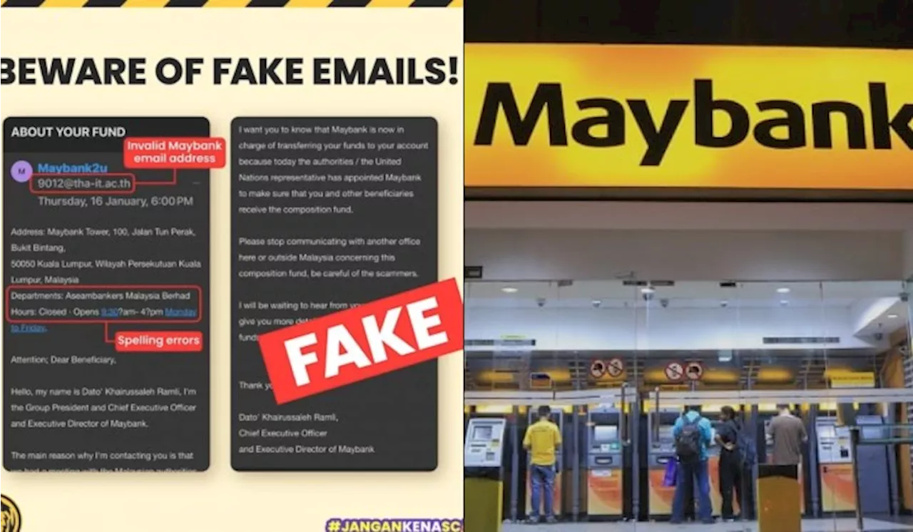 Maybank Warns of Phishing Emails Impersonating Executives