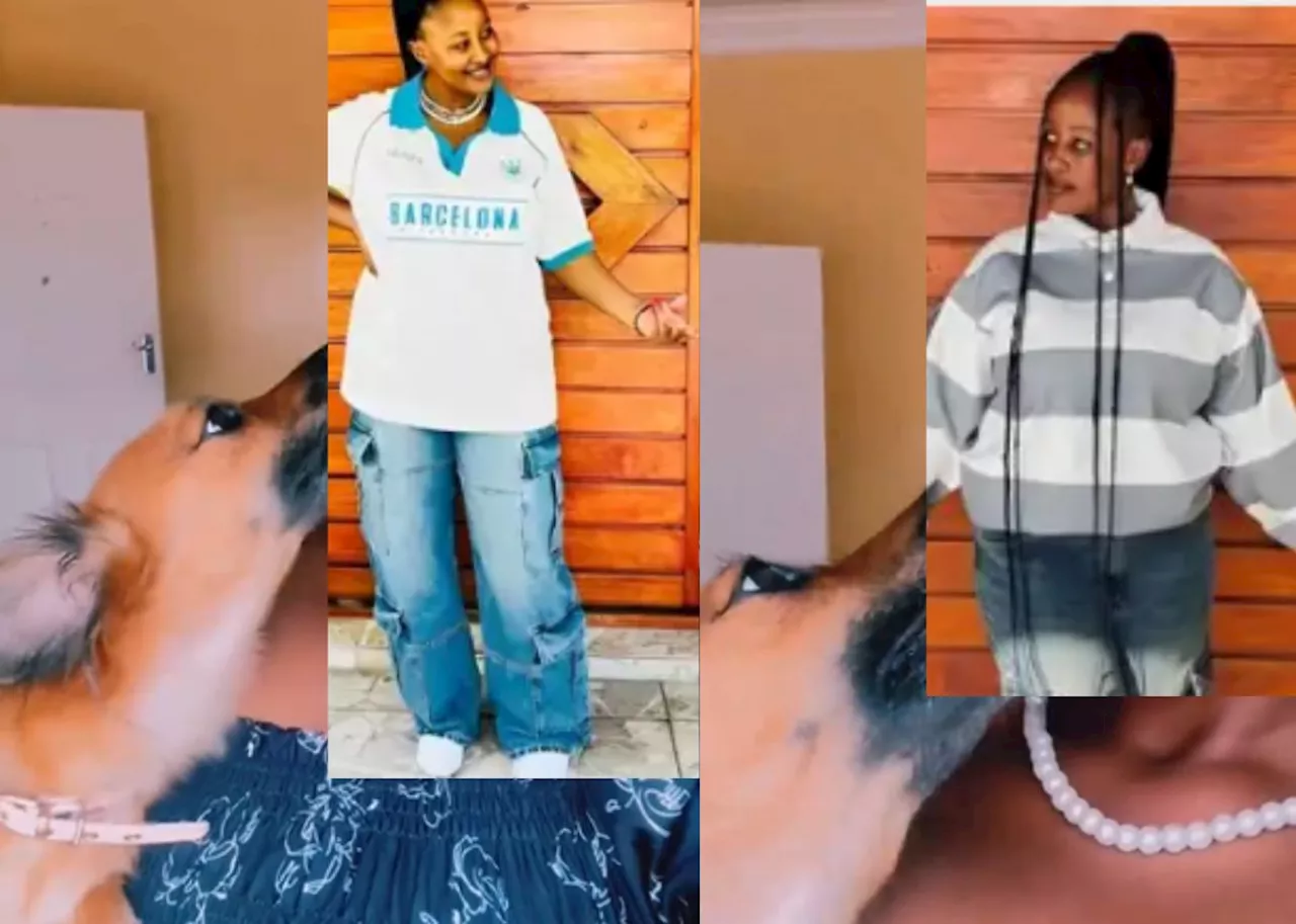 EISH WENA: Woman gets kisses from dog, sparks reactions in SA [Video]