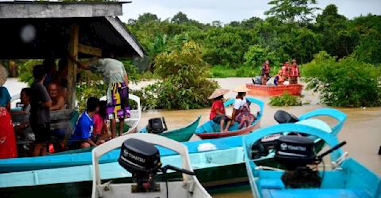 Number of flood evacuees drops slightly in Sarawak, rises in Sabah