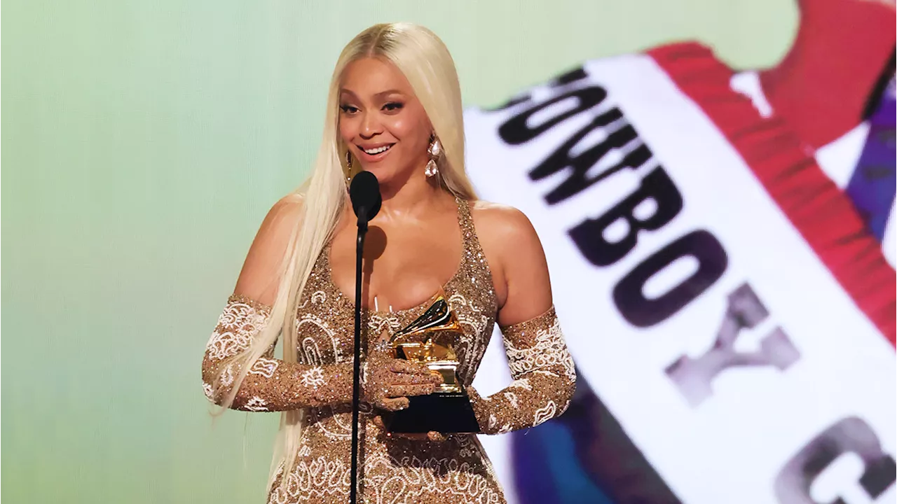 Beyoncé Becomes First Black Woman to Win Best Country Album Grammy With ‘Cowboy Carter’