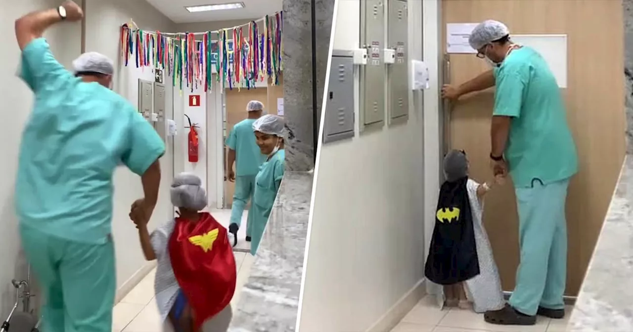 Superhero Costumes Help Kids Brave Surgery