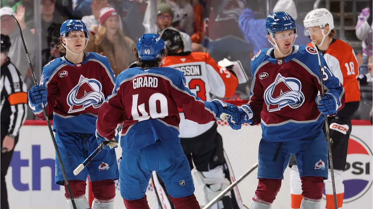 Avalanche Blank Flyers in Three Straight Shutouts