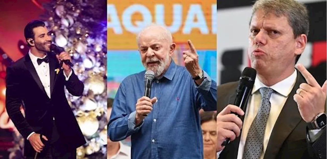 Gusttavo Lima se aproxima de Lula em eventual segundo turno, pesquisa Quaest