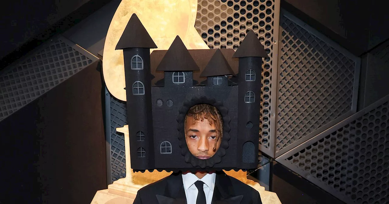 Jaden Smith Wears a House on His Head on 2025 Grammys Red Carpet