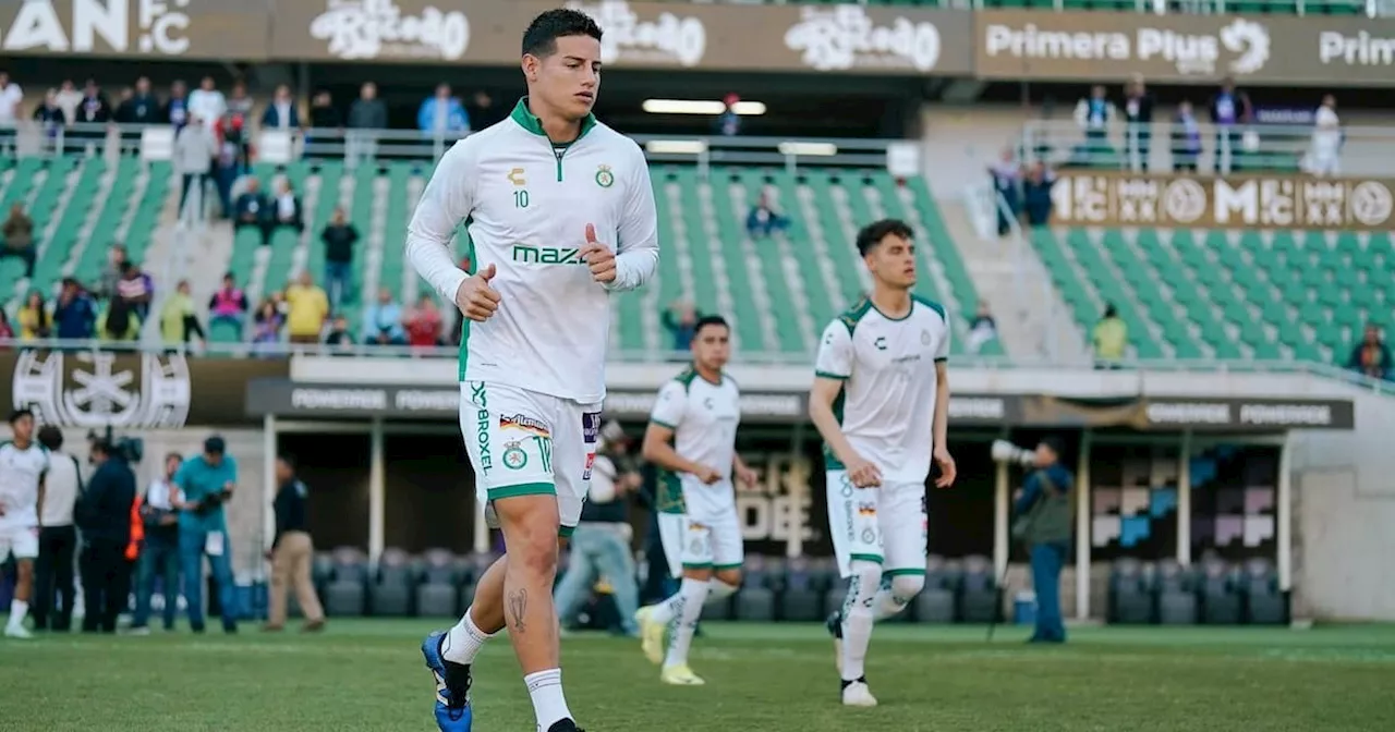 James Rodríguez se prepara para el próximo encuentro de Club León en la Liga MX