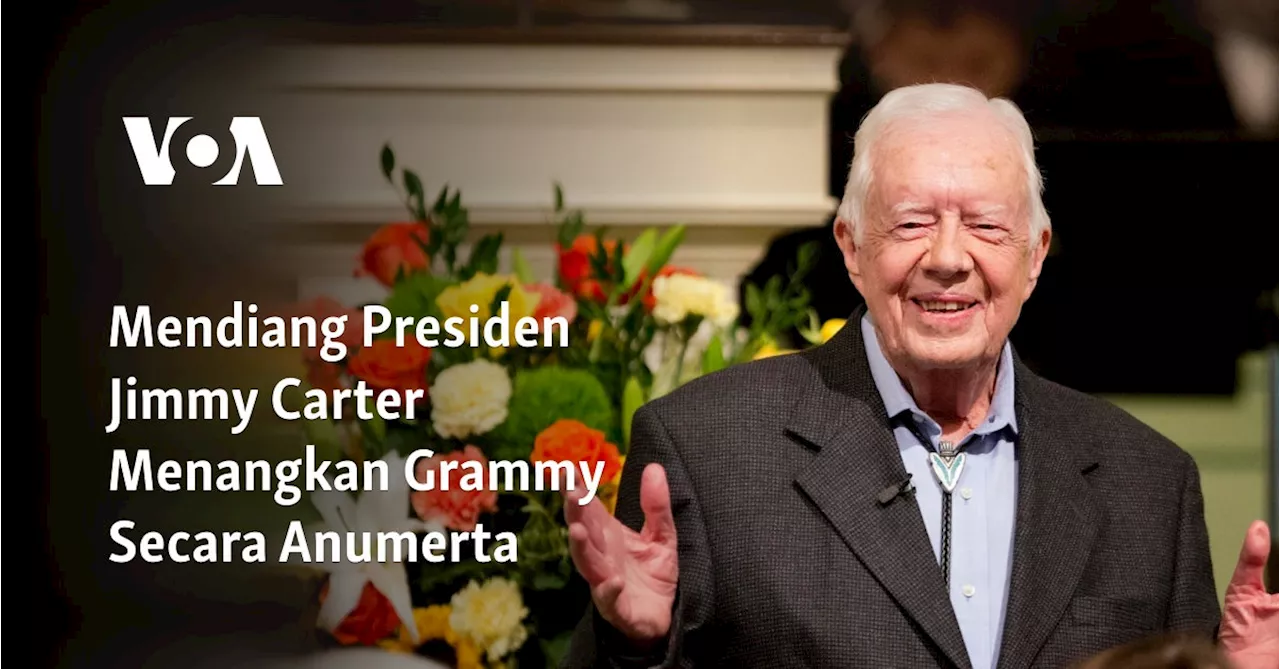 Jimmy Carter Menang Grammy Posthumous