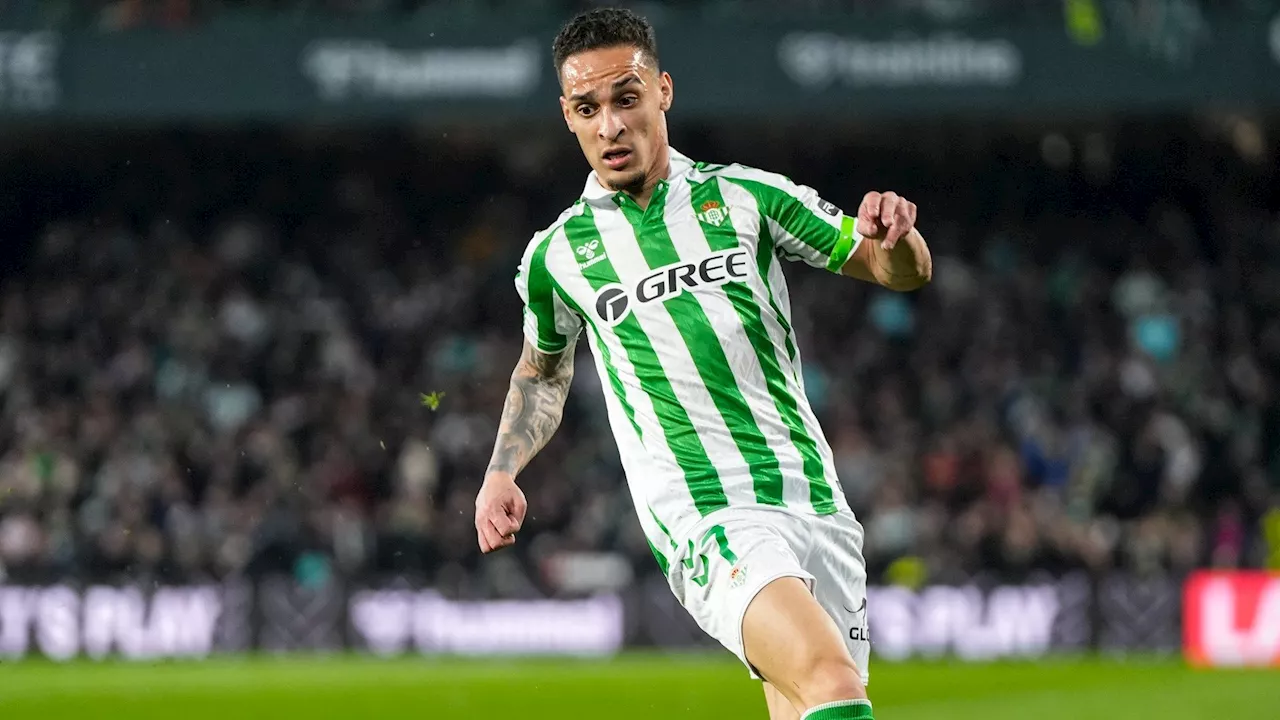 Antony schittert in debuut voor Real Betis