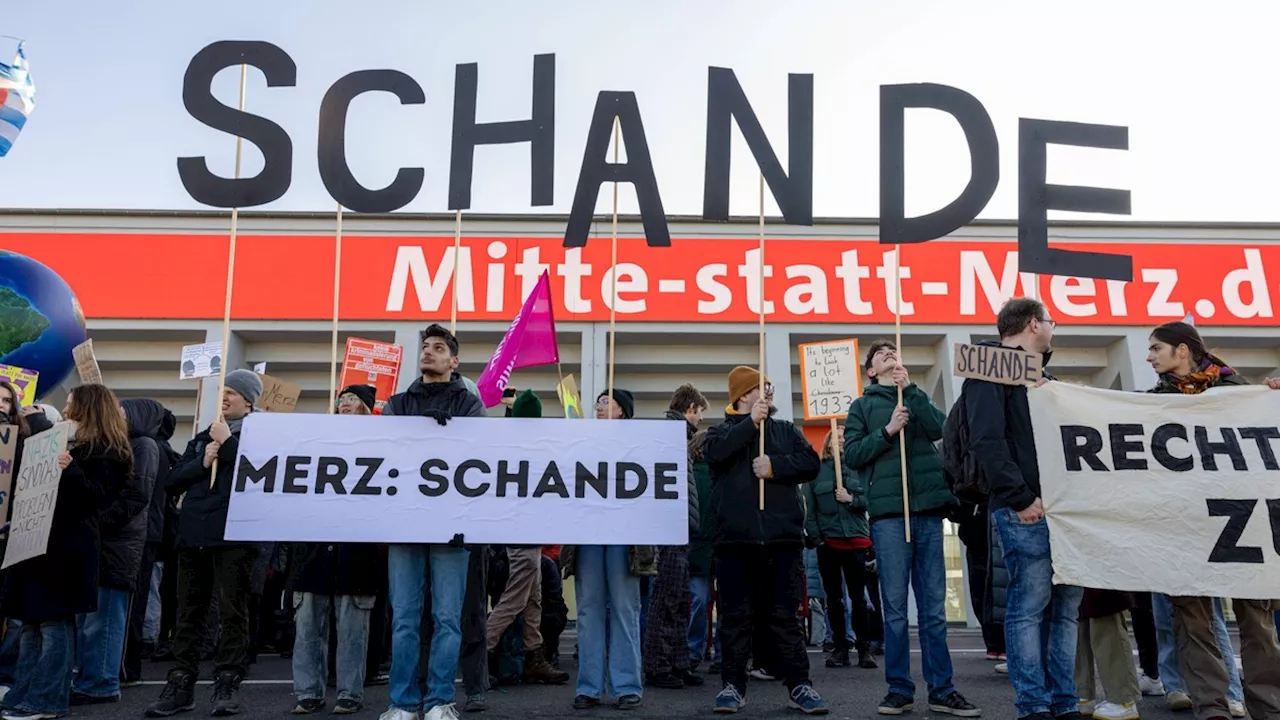 CDU-Parteitag in Berlin von Protesten begleitet – 700 Polizisten vor Ort