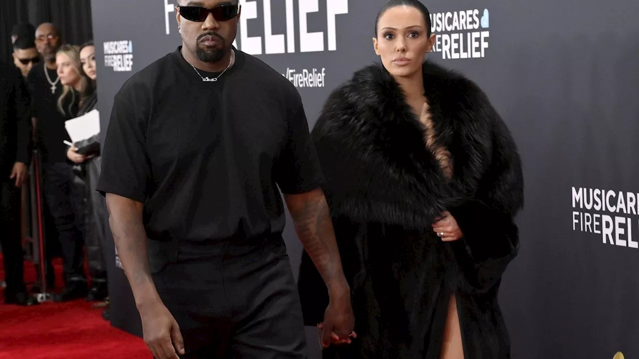 Kanye West und Bianca Censori bei den Grammys - Freiwilliger Rückzug nach schockierendem Auftritt