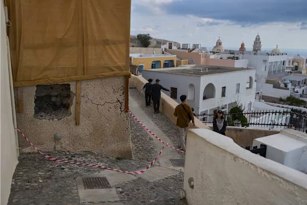 Earthquake Swarm Near Santorini Prompts Emergency Measures in Greece