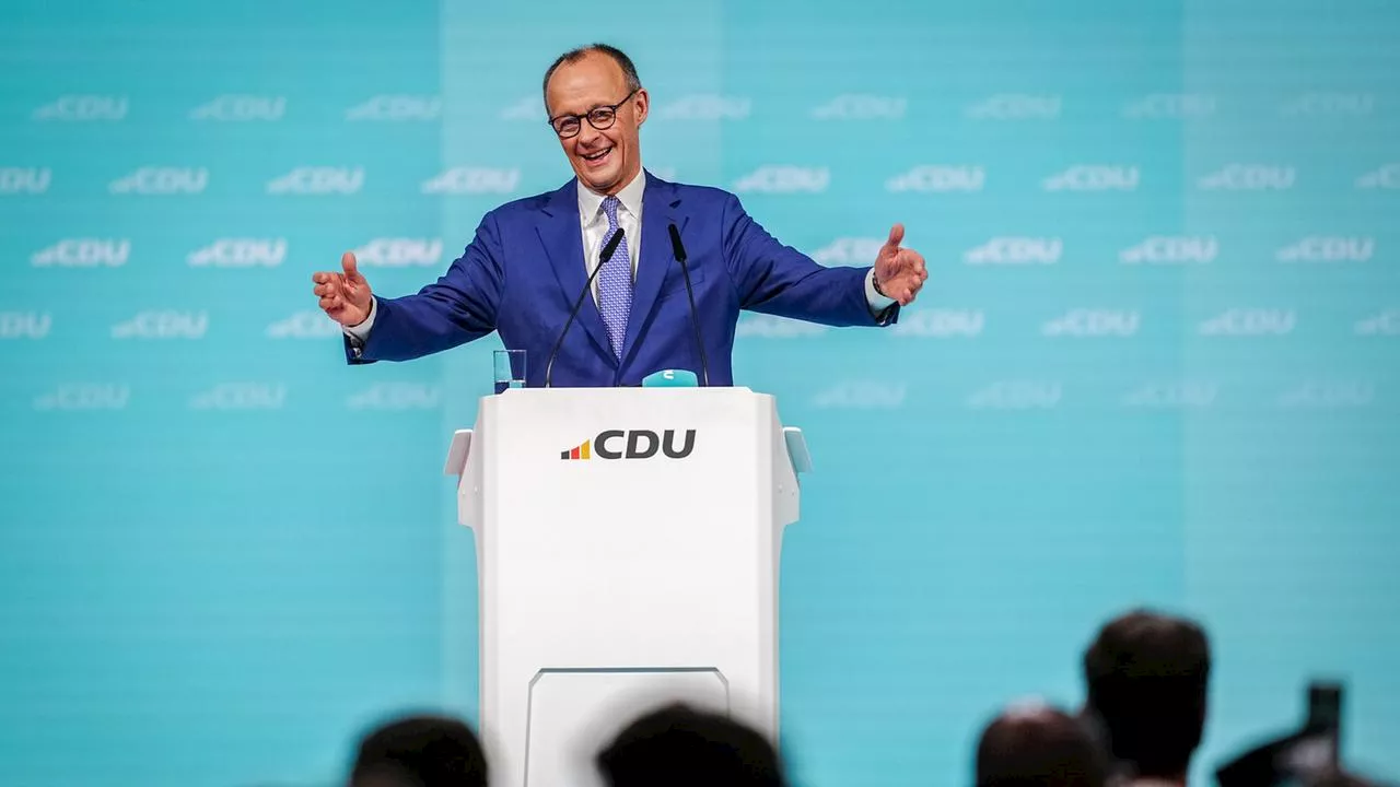 Friedrich Merz eröffnet CDU-Parteitag