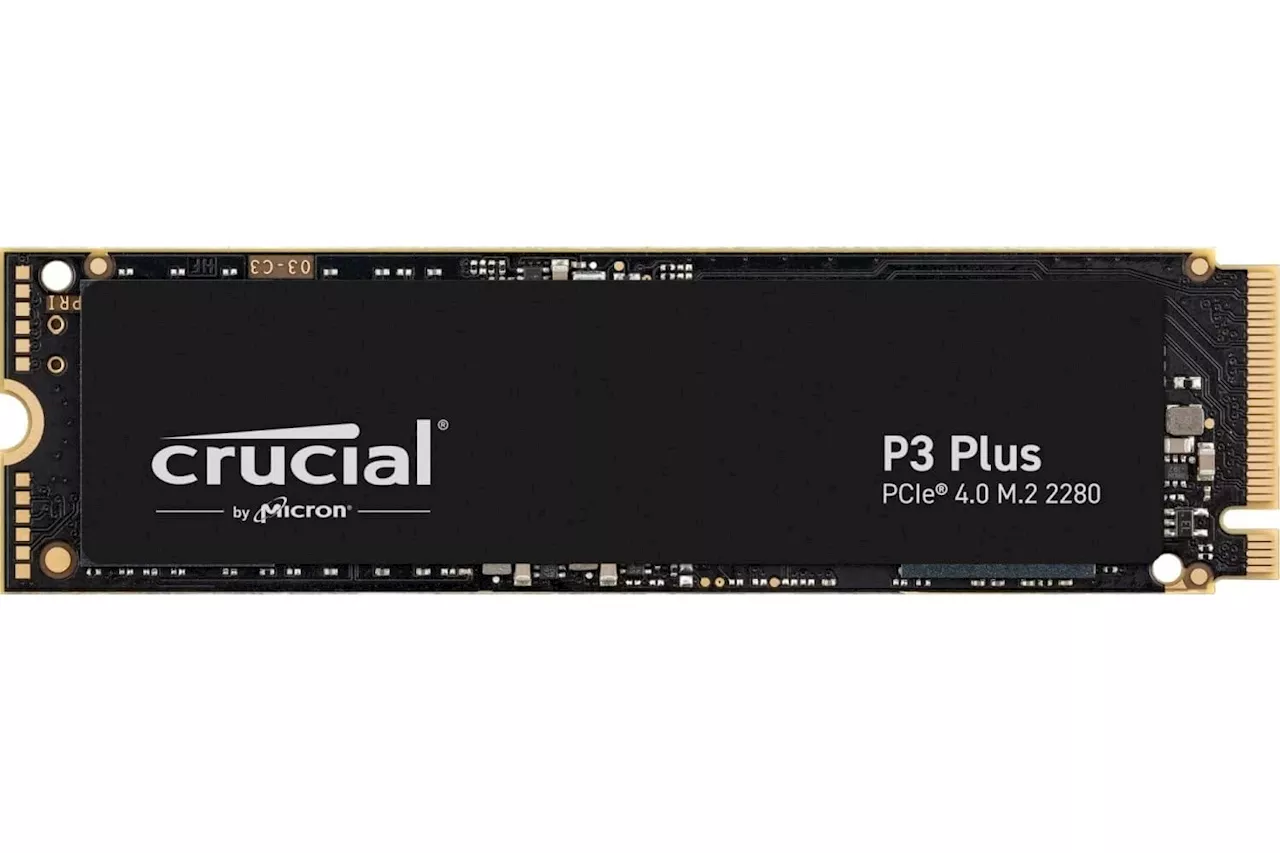 SSD Crucial P3 Plus 4 To en promotion sur Amazon : un excellent rapport qualité-prix