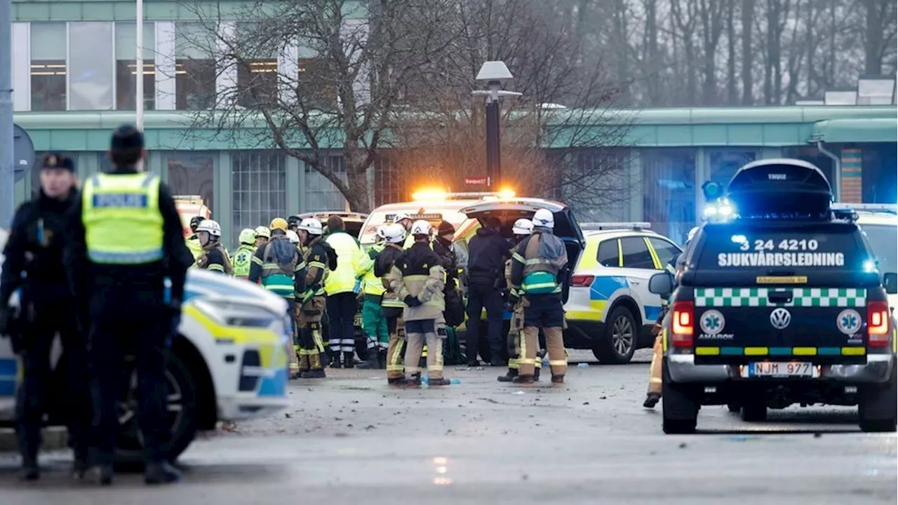 Gunman among 10 dead in shooting at adult education center in Sweden