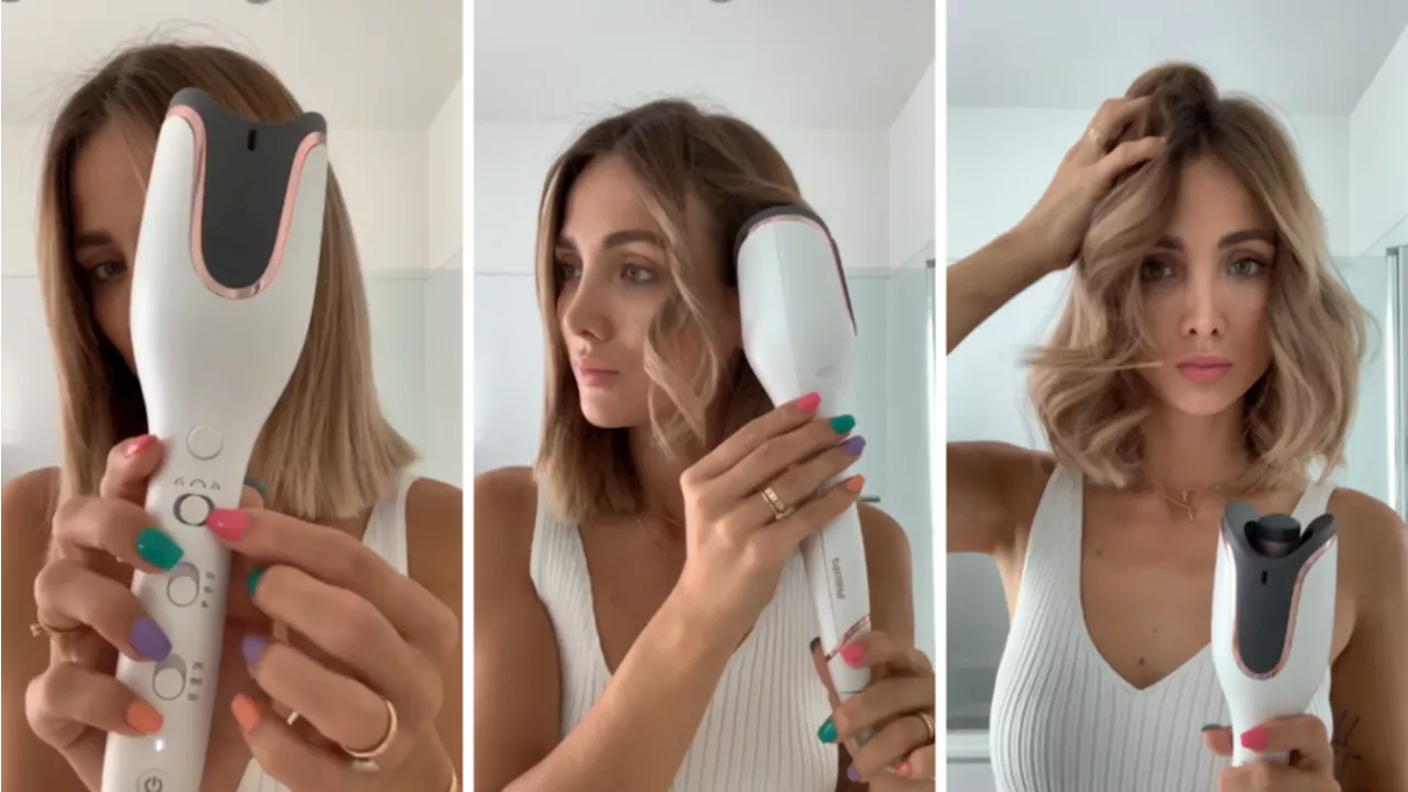 Philips MoistureProtect Auto Curler: Create Bouncy Curls at Home