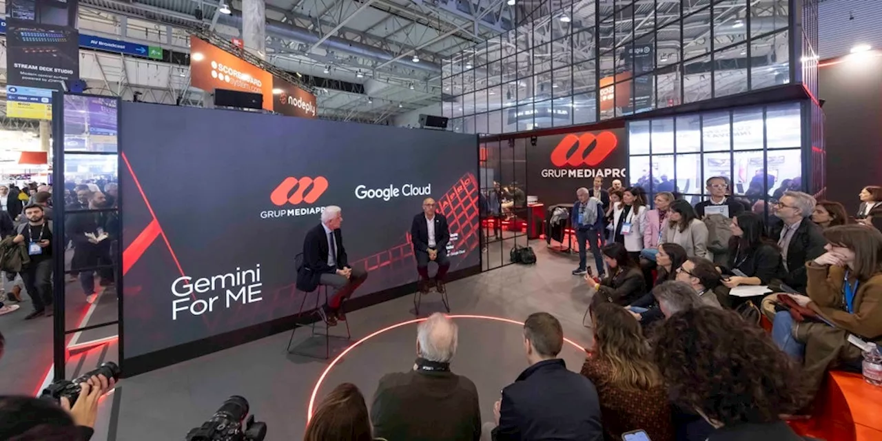 Mediapro y Google crean laboratorio de innovación en IA para la industria audiovisual