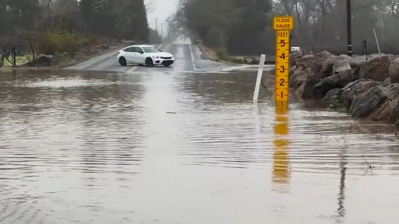 Atmospheric river slams California with heavy rain: Latest forecast