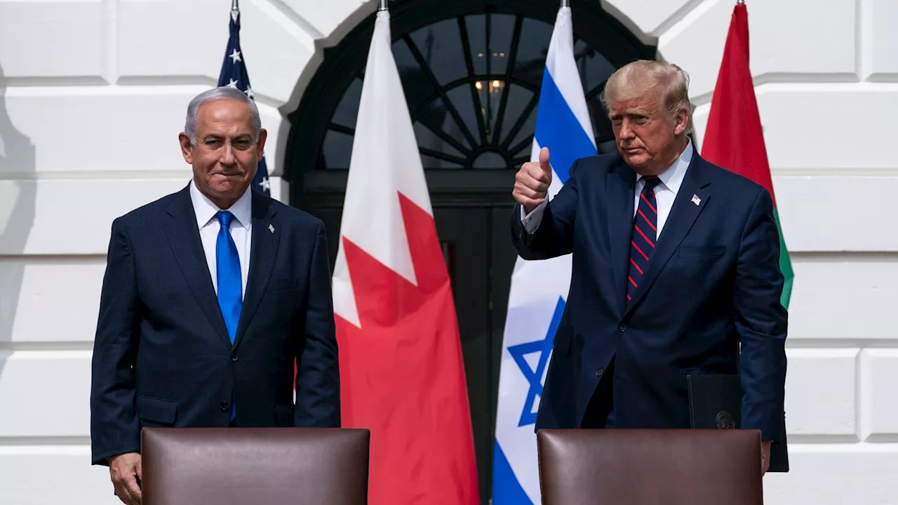 Trump, Netanyahu hold talks as US president warns 'no guarantees' fragile peace in Gaza will hold