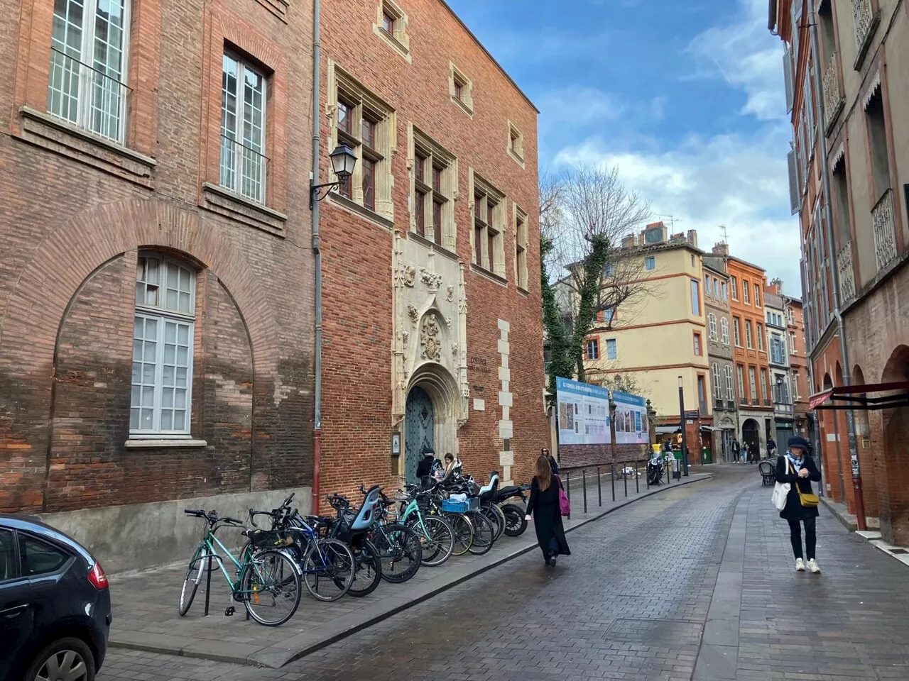 Toulouse : Brouillard matinal, soleil l'après-midi