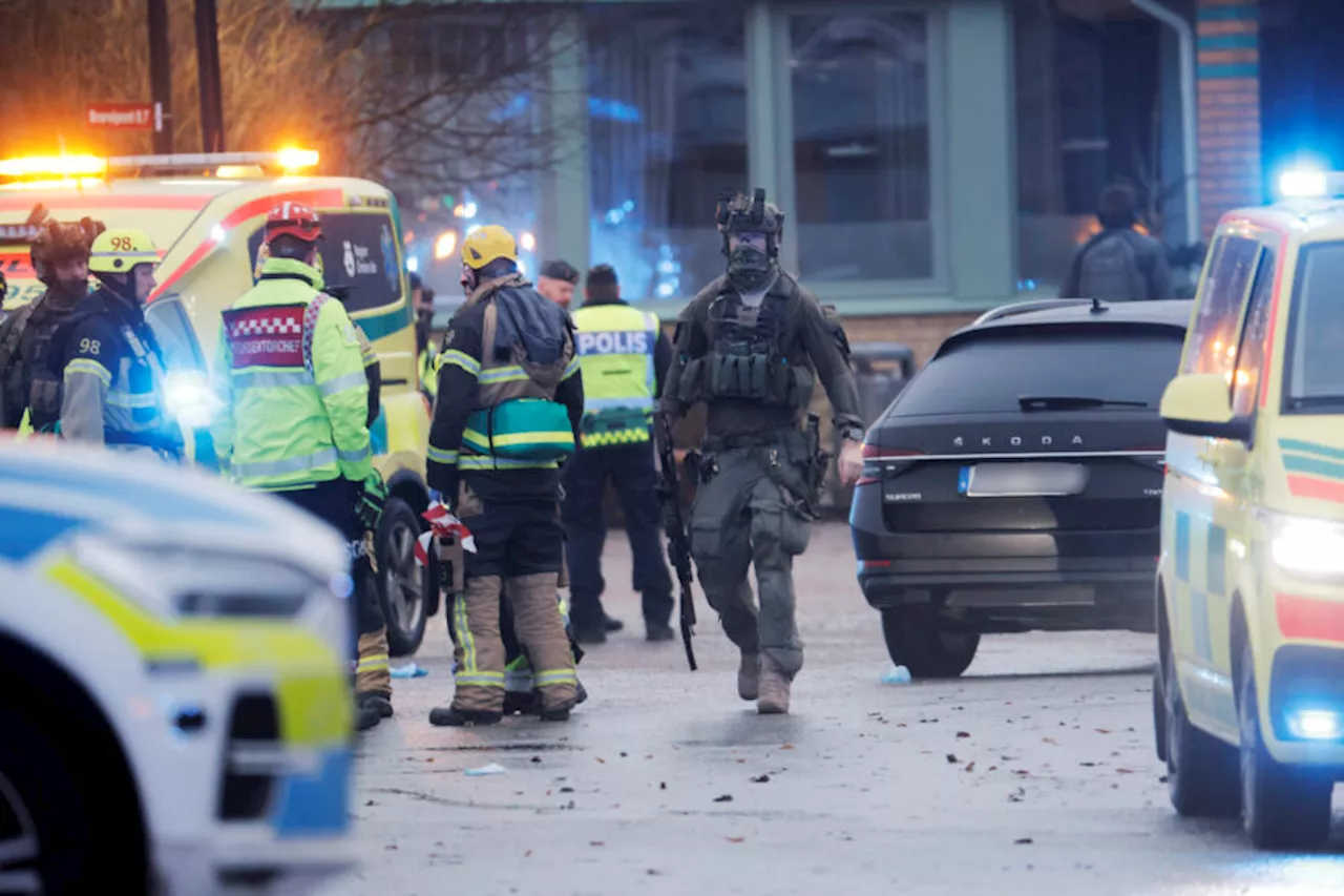 Polisen: 10-tal döda efter skjutning i Örebro