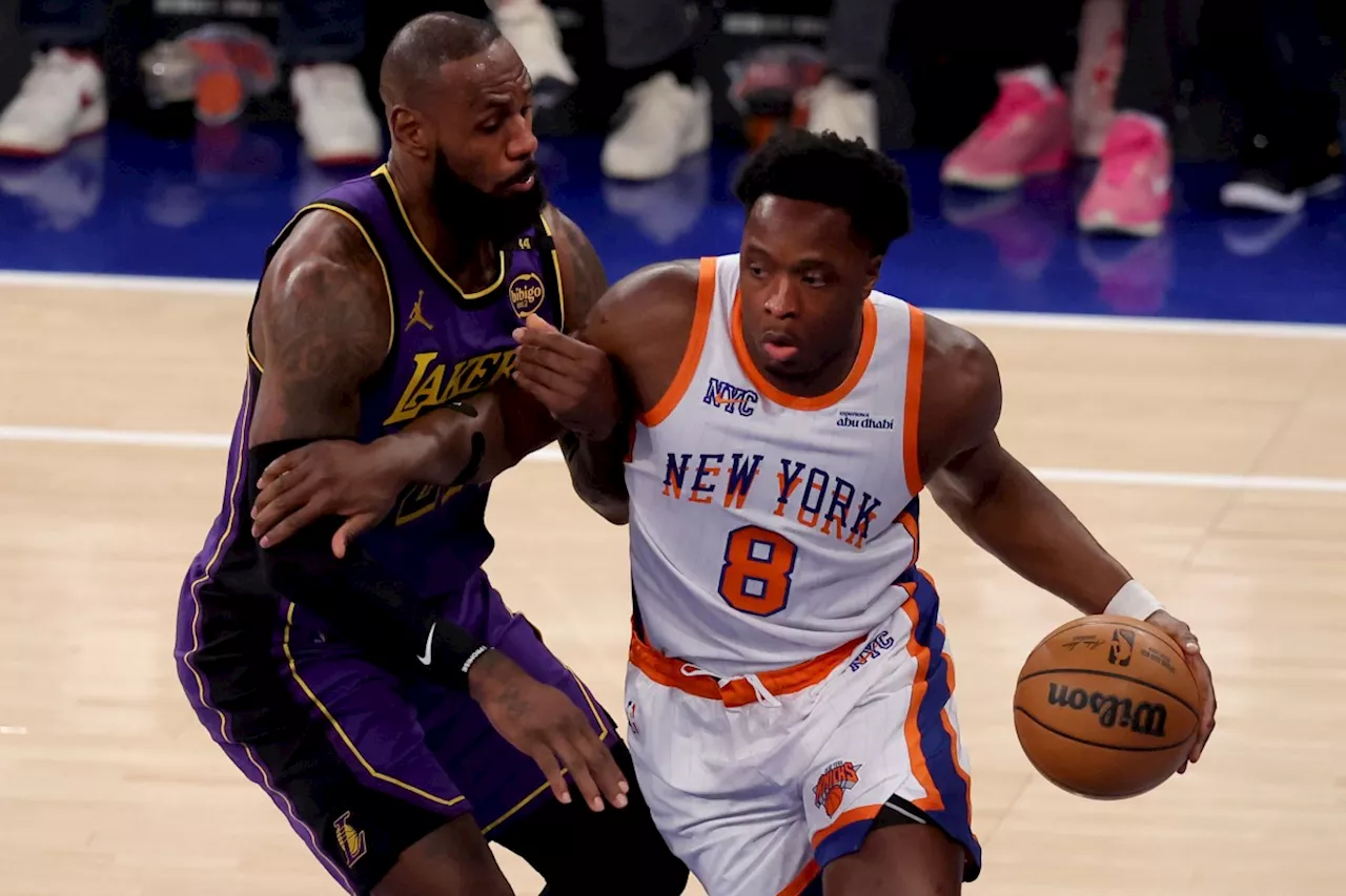 Knicks Forward OG Anunoby Suffers Mild Ankle Sprain, Expected to Return Soon