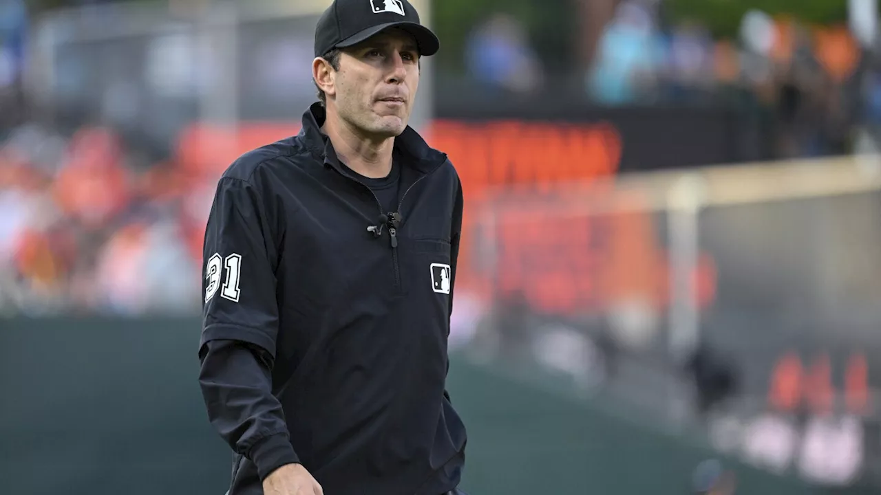 Umpire Pat Hoberg fired by MLB for sharing sports gambling accounts with friend who bet on baseball