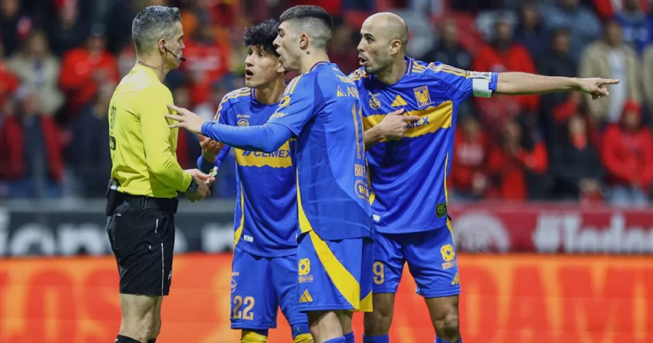 Revelan audios del VAR: ¡Hubo error en revisión del penal en Toluca vs Tigres!