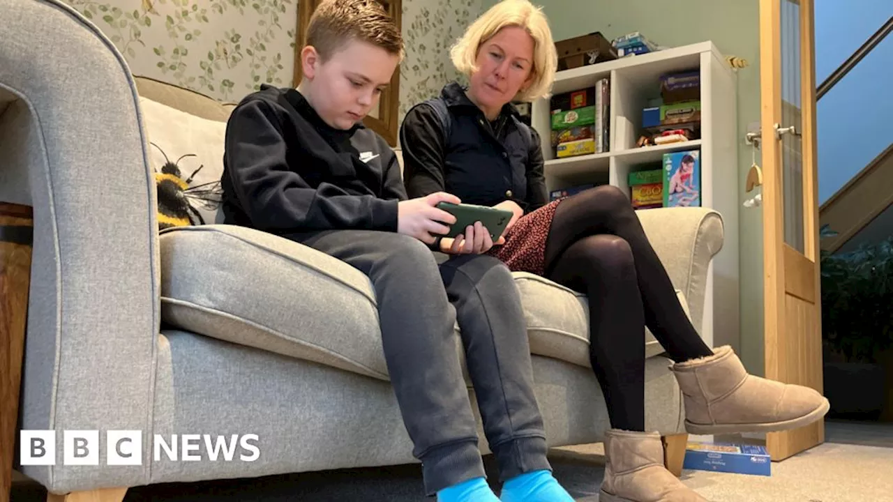 Devon mum designs app to ease routines for autistic son