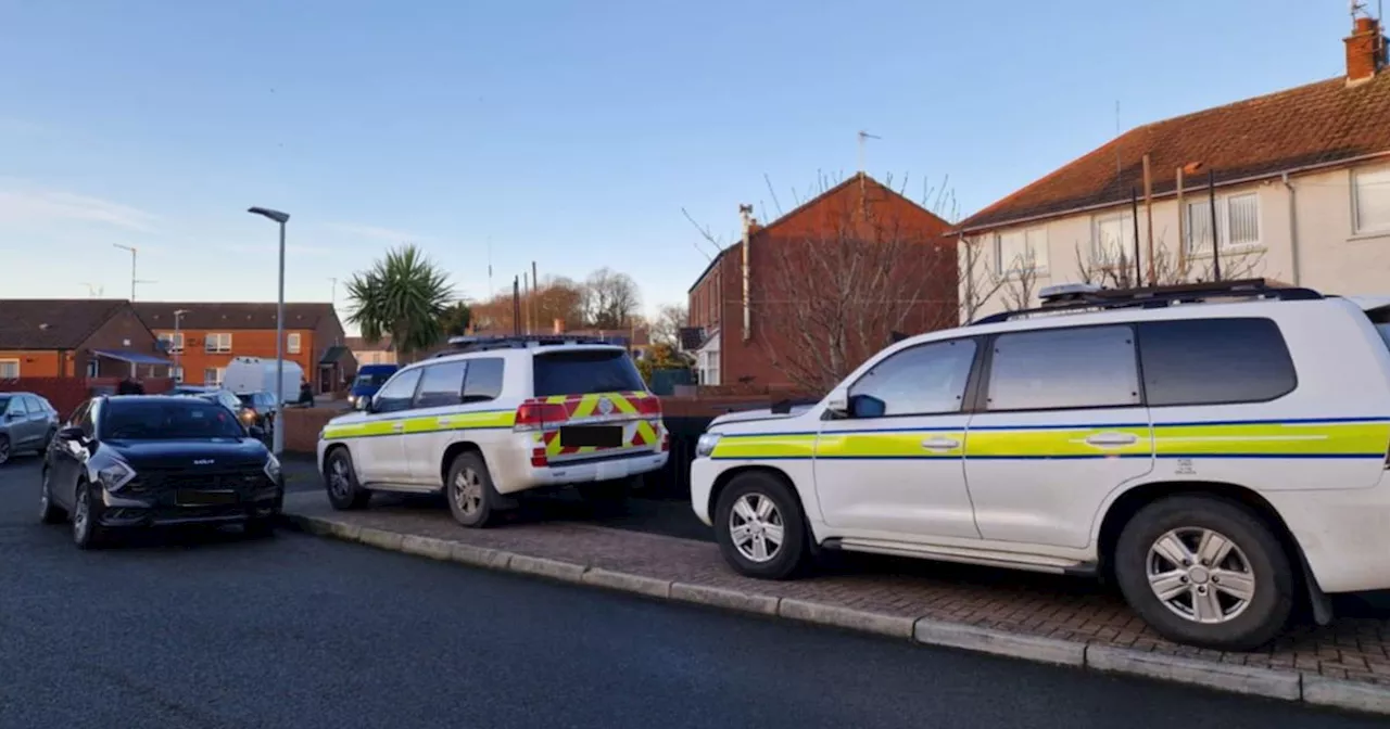 Large Police Presence at Larkfield Square Due to Ongoing Operation