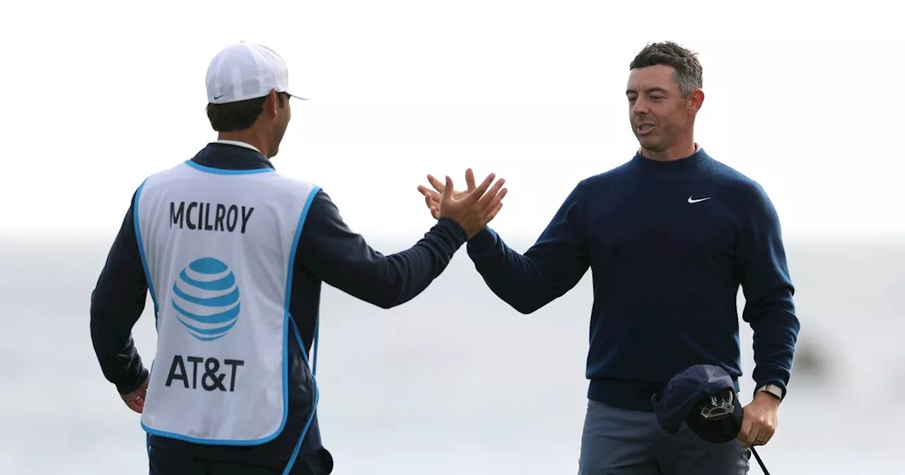 McIlroy Sparks Rivalry with Caddie Exchange After Pebble Beach Victory