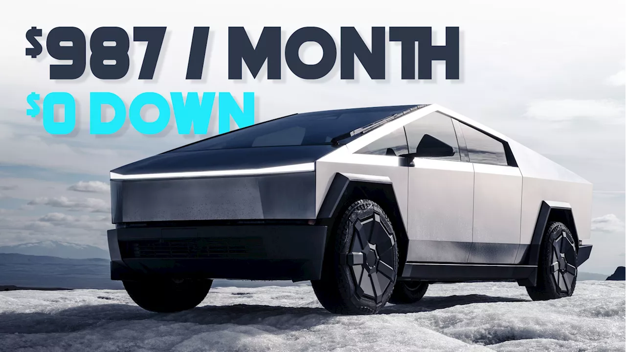 Tesla Lowers Cybertruck Lease Prices Again, Offers Free Vinyl Wraps for Foundation Series