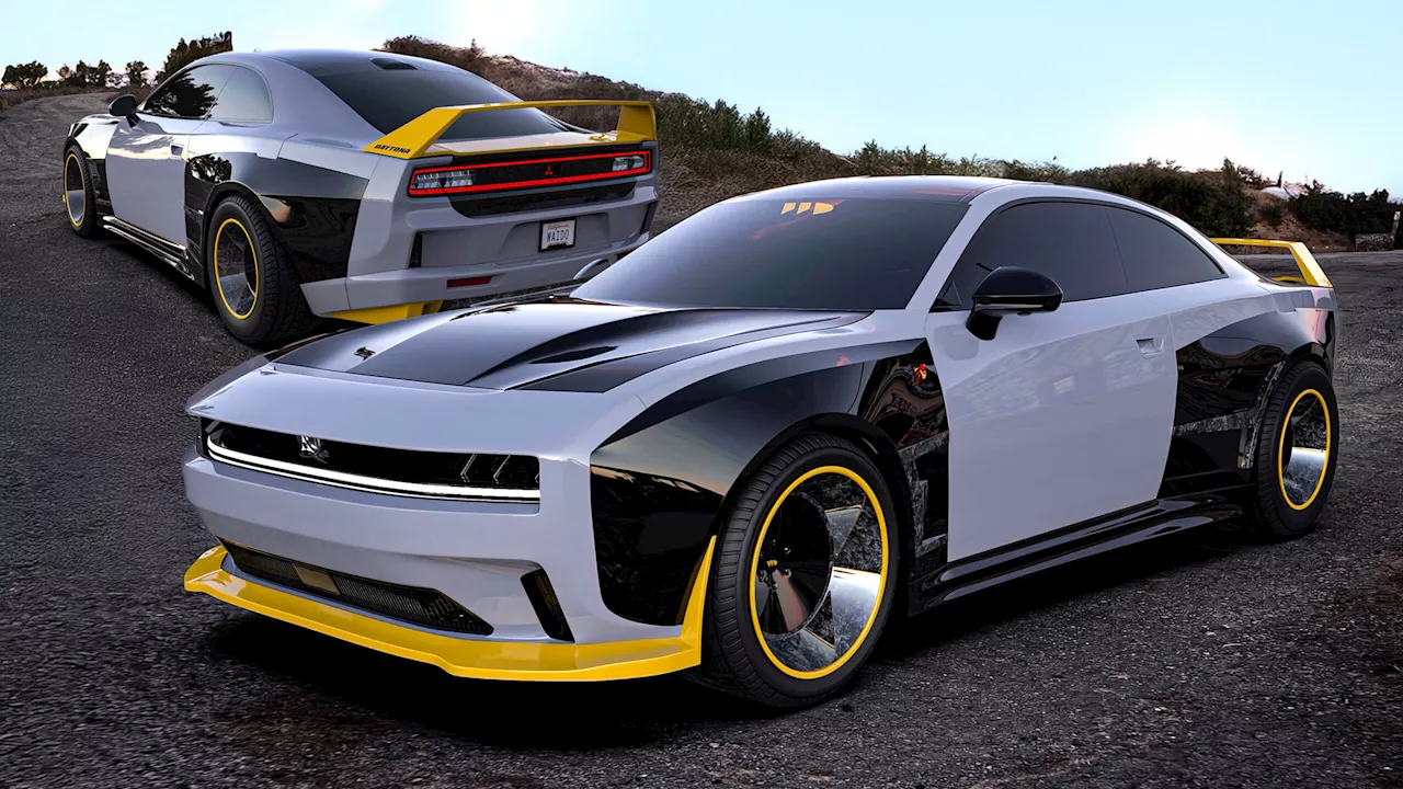 Waido Kits Unleashes a Widebody Transformation for the Electric Dodge Charger Daytona