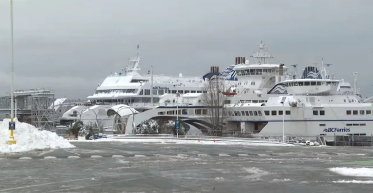 BC Ferries Cancels Sailings Due to Mechanical Issues and Snow