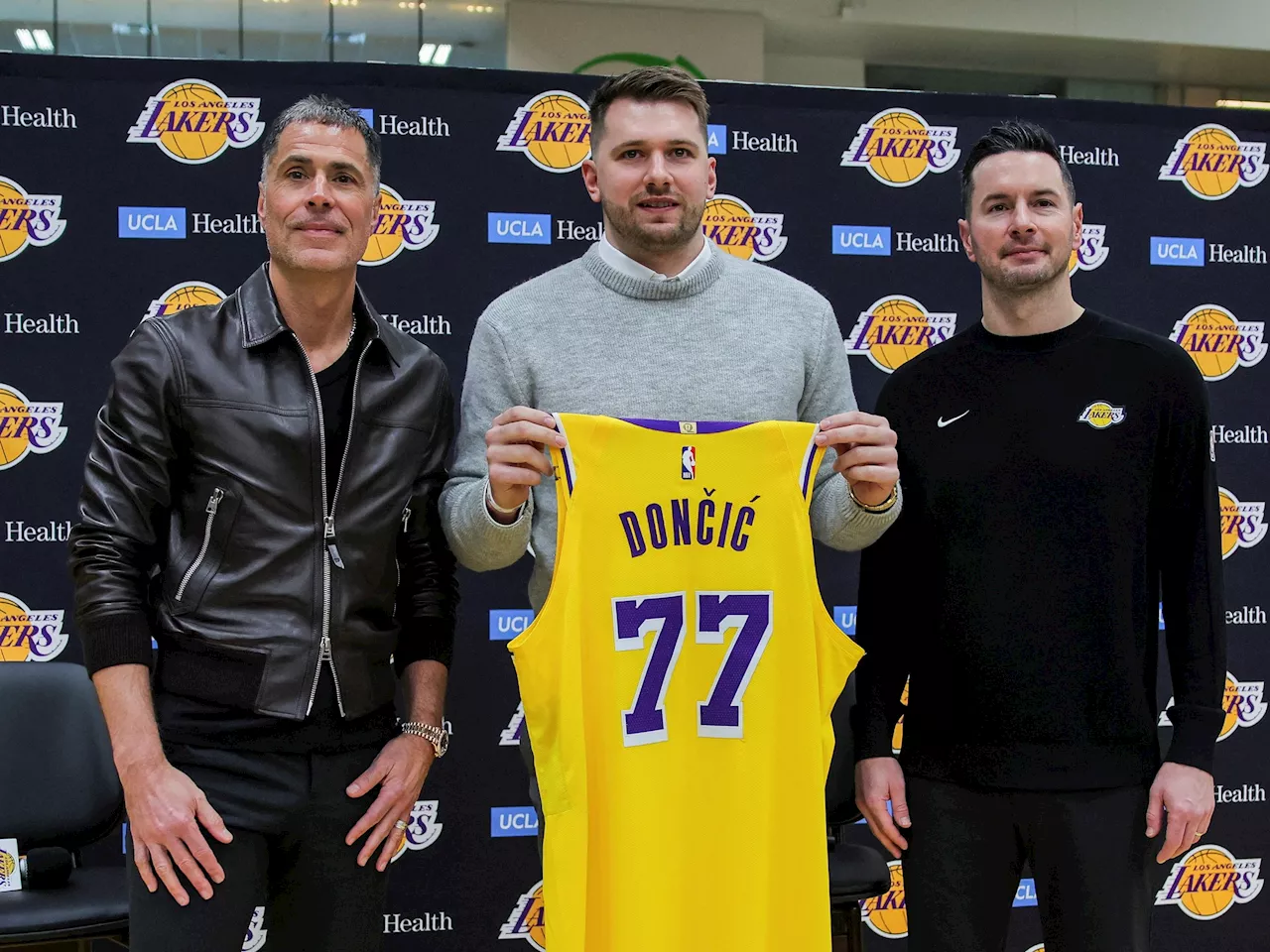 El picante dardo de Luka Doncic para Dallas en su presentación oficial en Los Ángeles Lakers: 'Lealtad es una palabra importante...'