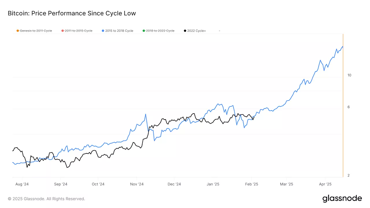 Bitcoin's Price Action: Tracking Previous Cycles Amidst Volatility