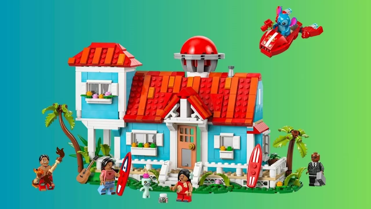 LEGO Unveils New Lilo & Stitch Beach House Set