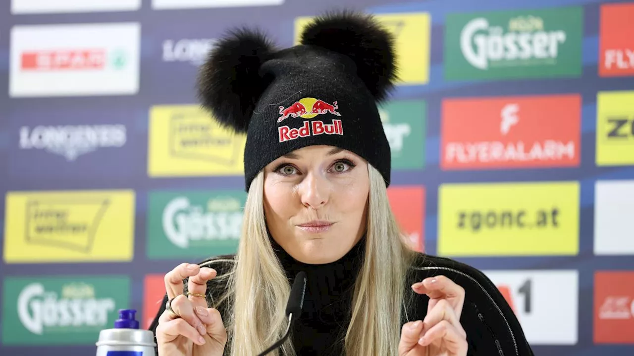 Lindsey Vonn torna ai Mondiali di sci alpino: 'Zero pressione, solo gioia'