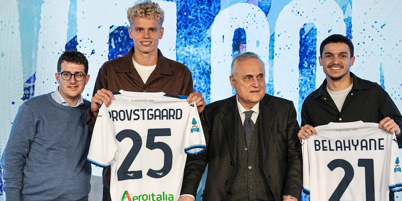 Lazio, due nuovi acquisti: Belahyane e Provstgaard