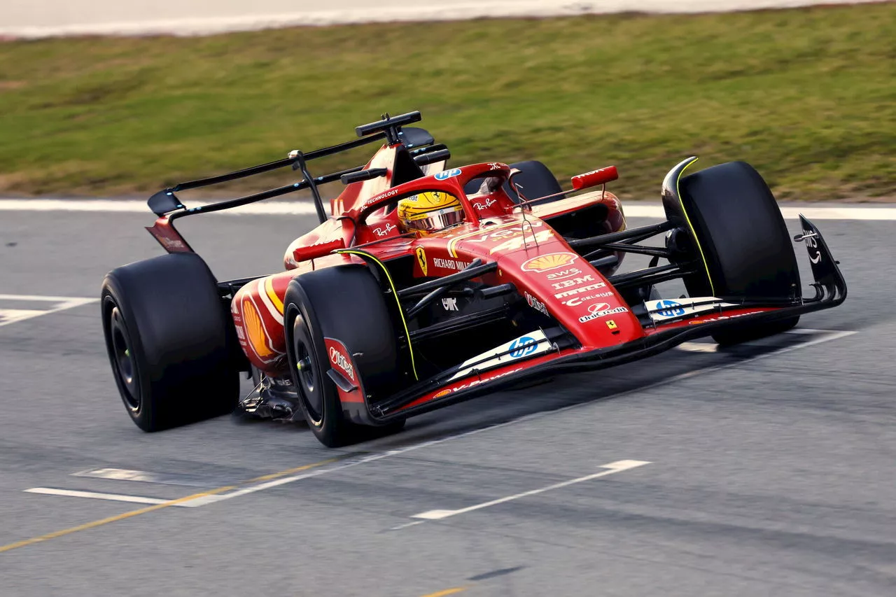 Hamilton Returns to Action in Pirelli Tyre Test with Ferrari