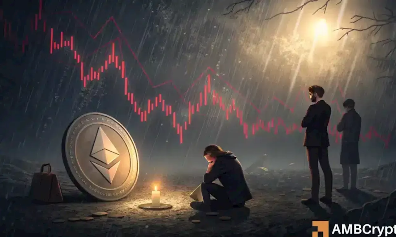 Ethereum Price Slumps 38% After Rejection at $3,500 Resistance: On-Chain Signals Point to Bearish Outlook