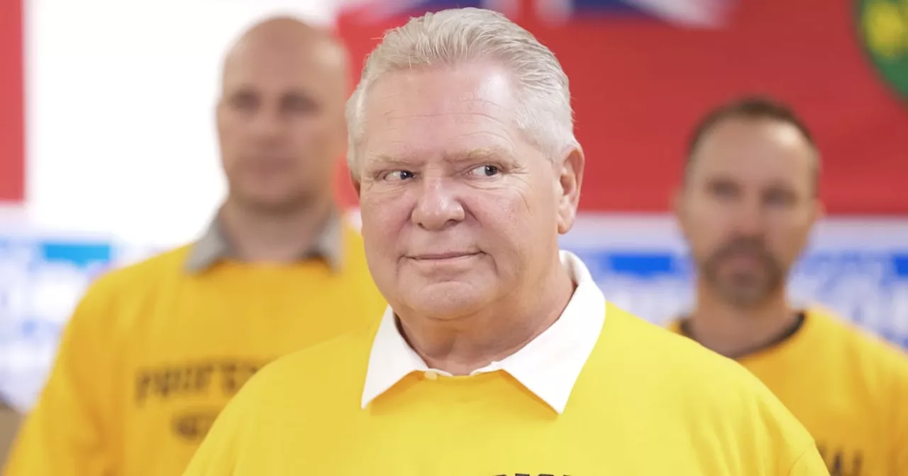 Ontario PC Leader Doug Ford Caught on Hot Mic Expressing Relief over Trump's Win