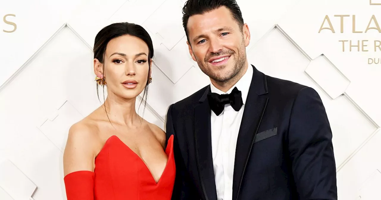 Michelle Keegan shares sweet moment over Netflix thriller with Mark Wright