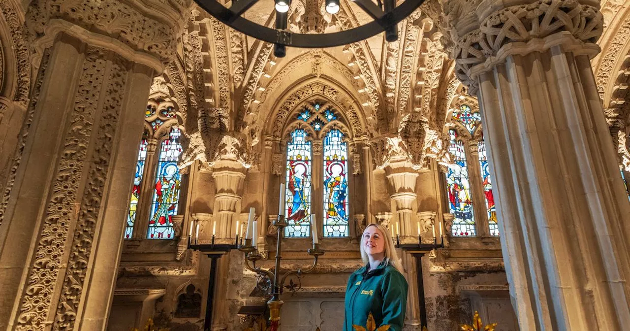 Rosslyn Chapel Unveiled: New Lighting Illuminates Intricate Carvings