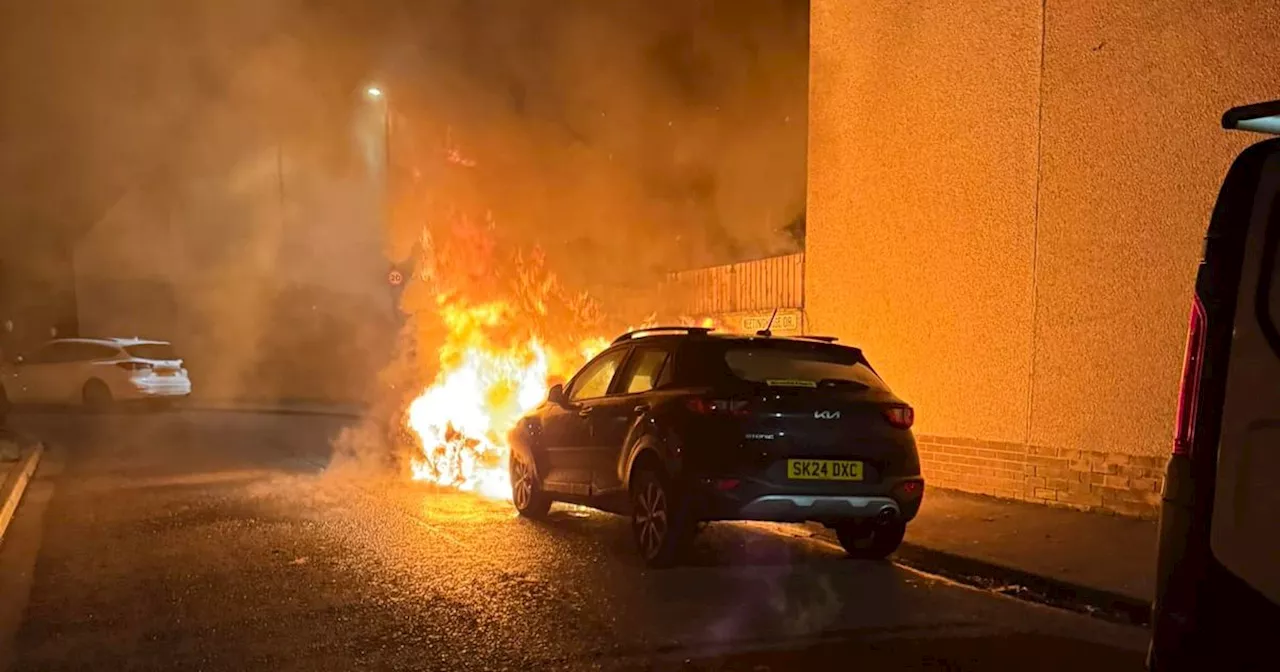 Scot Mum Fears for Family After Car Fire Attack