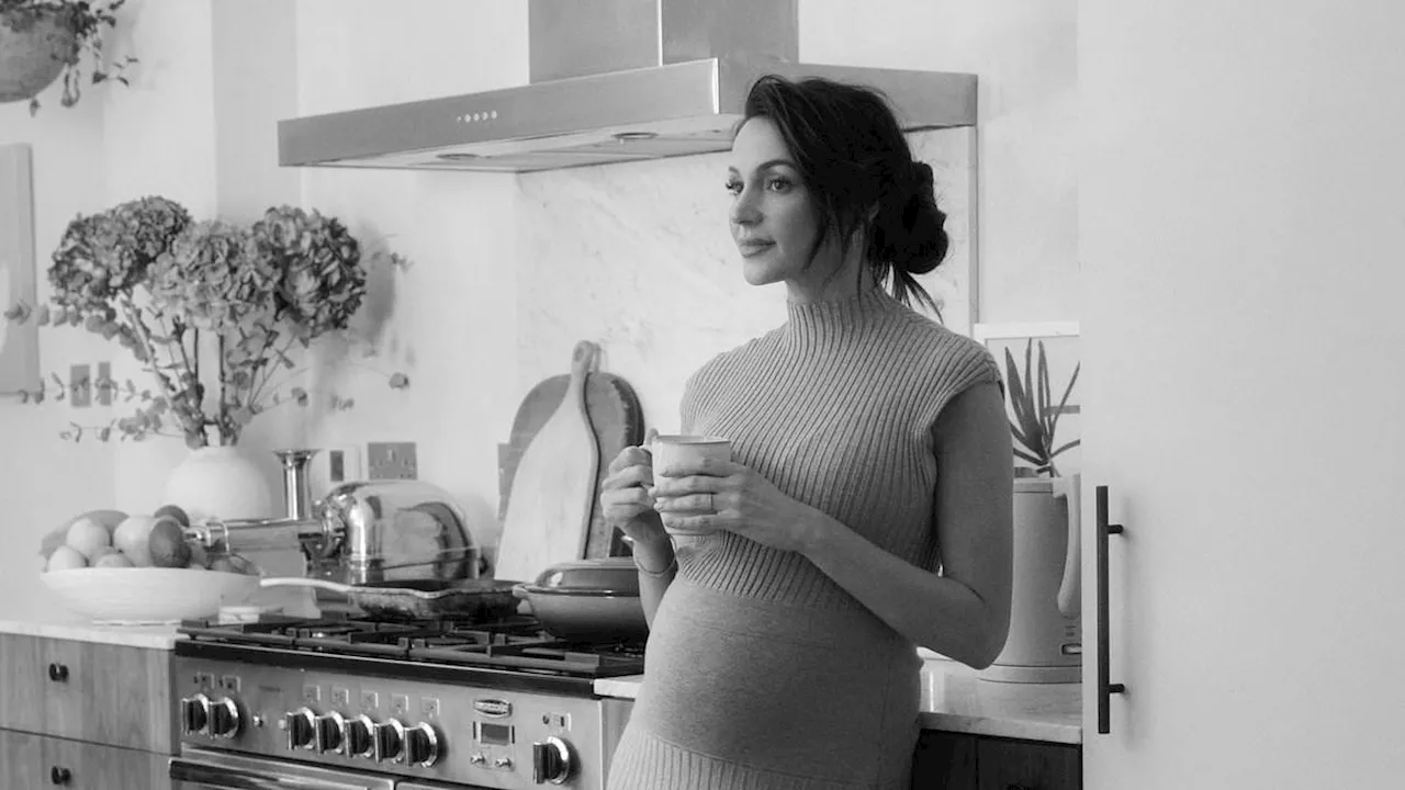 Glowing Michelle Keegan showcases her blossoming bump in stunning snaps after breaking her silence...