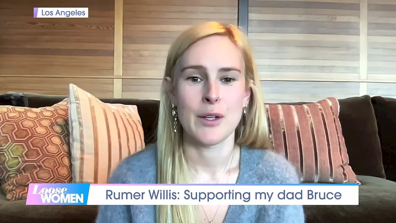 Rumer Willis shares rare health update on dad Bruce Willis: 'He's doing great' after family rally amid California wildfires