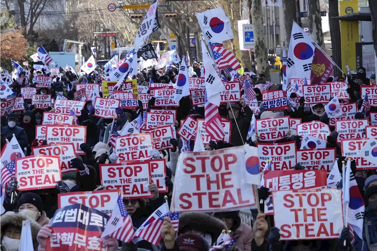 South Korean Yoon Supporters Seek Trump's Help After Impeachment