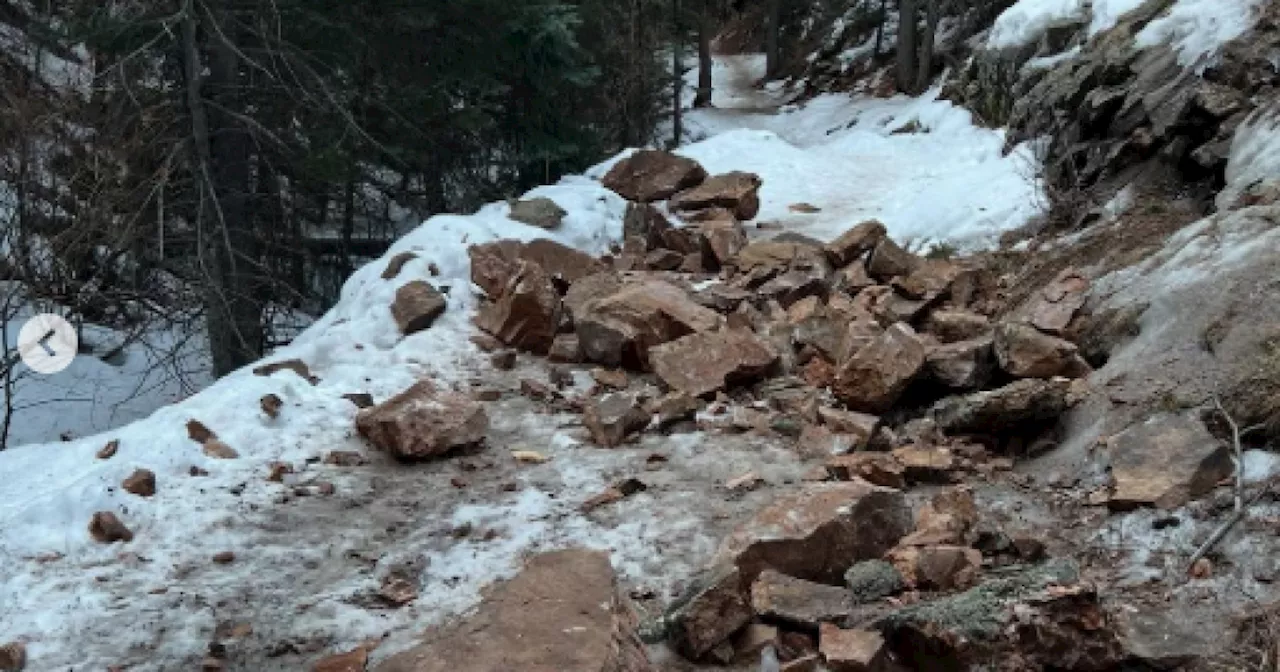 Rockslide Closes Portion of Staunton State Park Trail